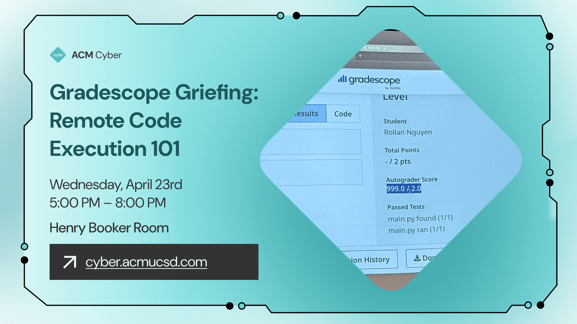 Gradescope Griefing: Remote Code Execution 101 cover image