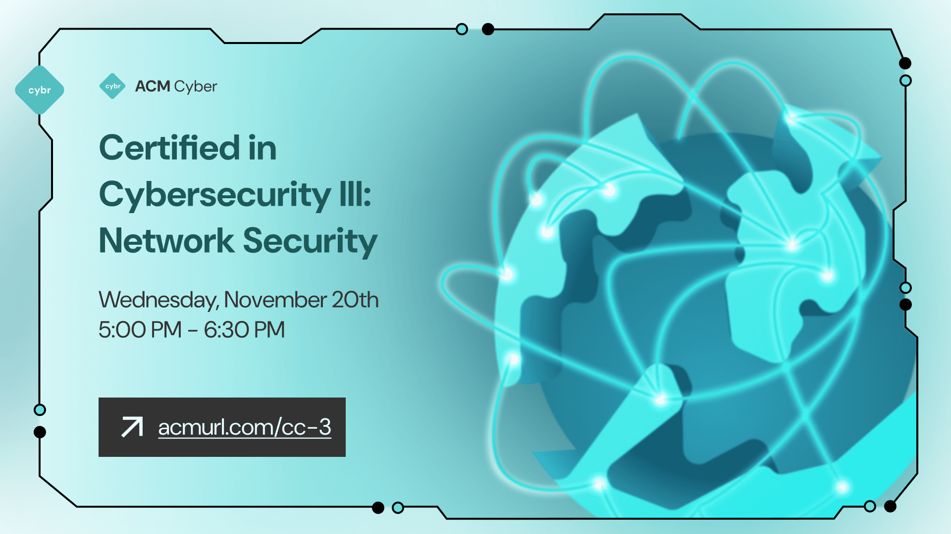 Certified in Cybersecurity: Network Security cover image