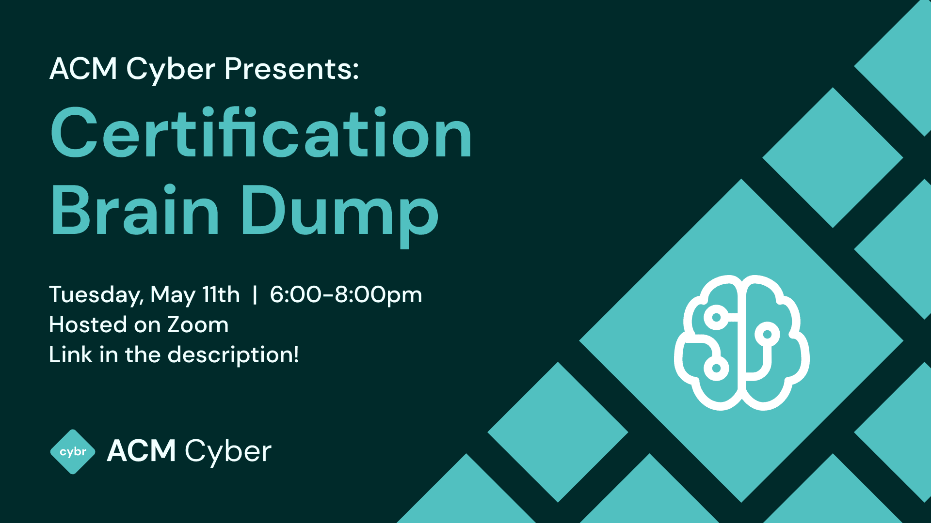 Certification Brain Dump cover image