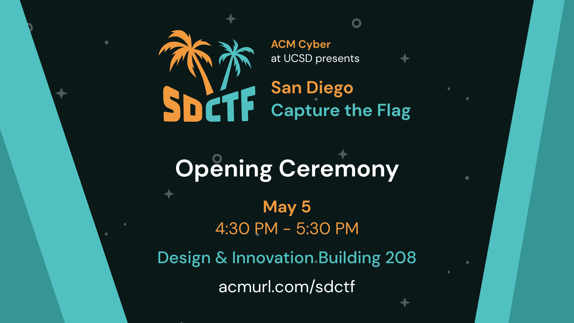 SDCTF 2023: Opening Ceremony cover image