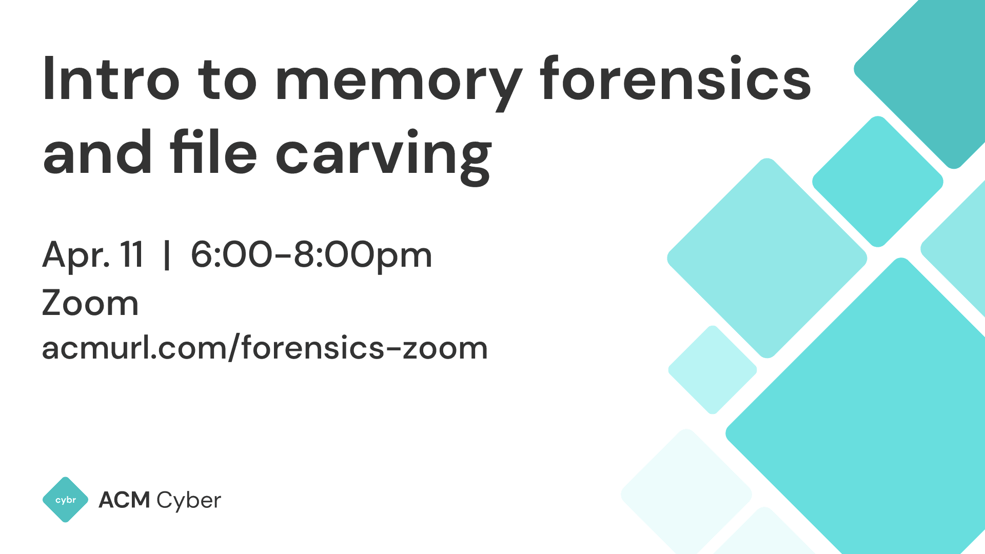 Intro to memory forensics and file carving cover image