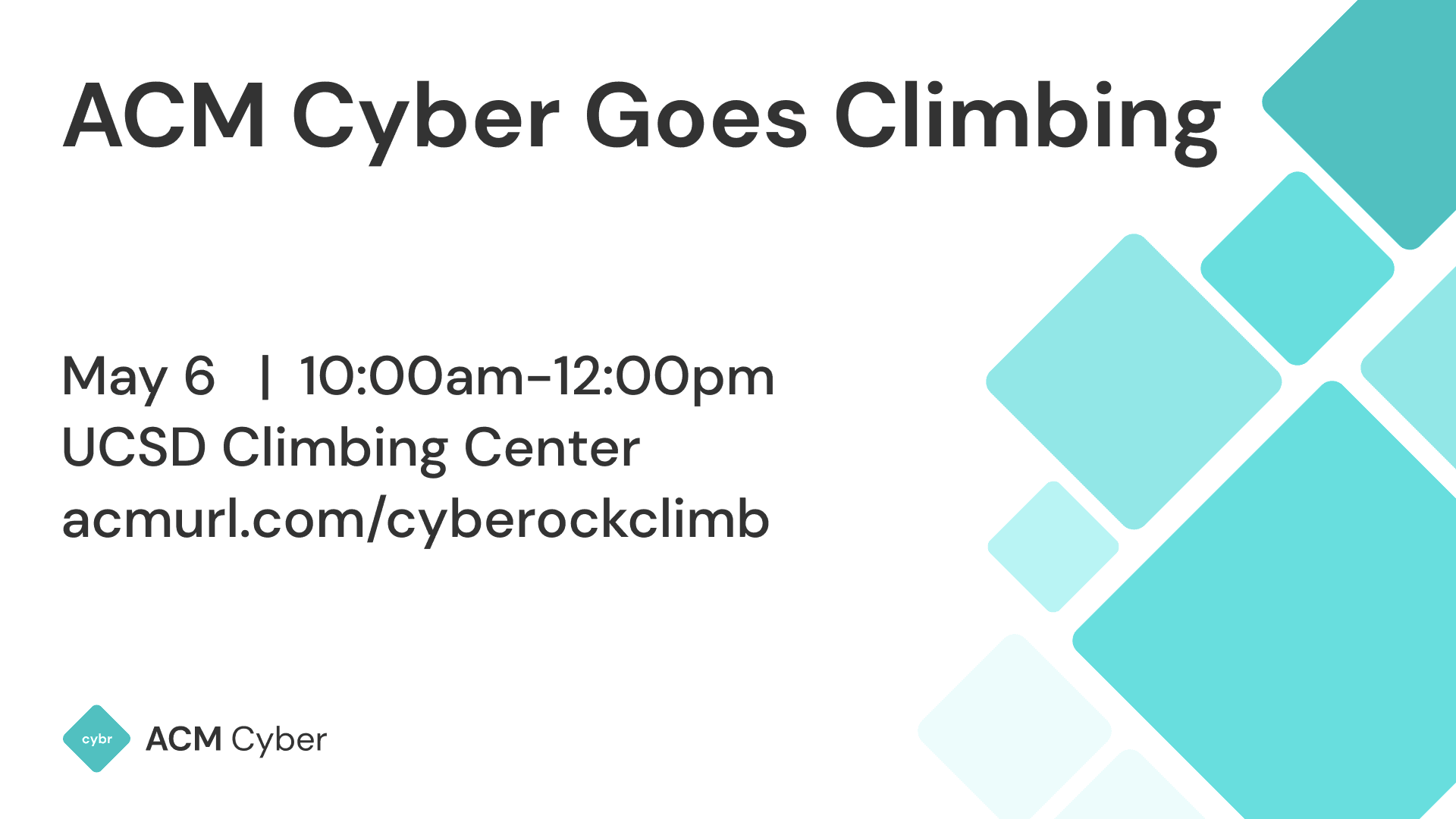 ACM Cyber Goes Climbing cover image