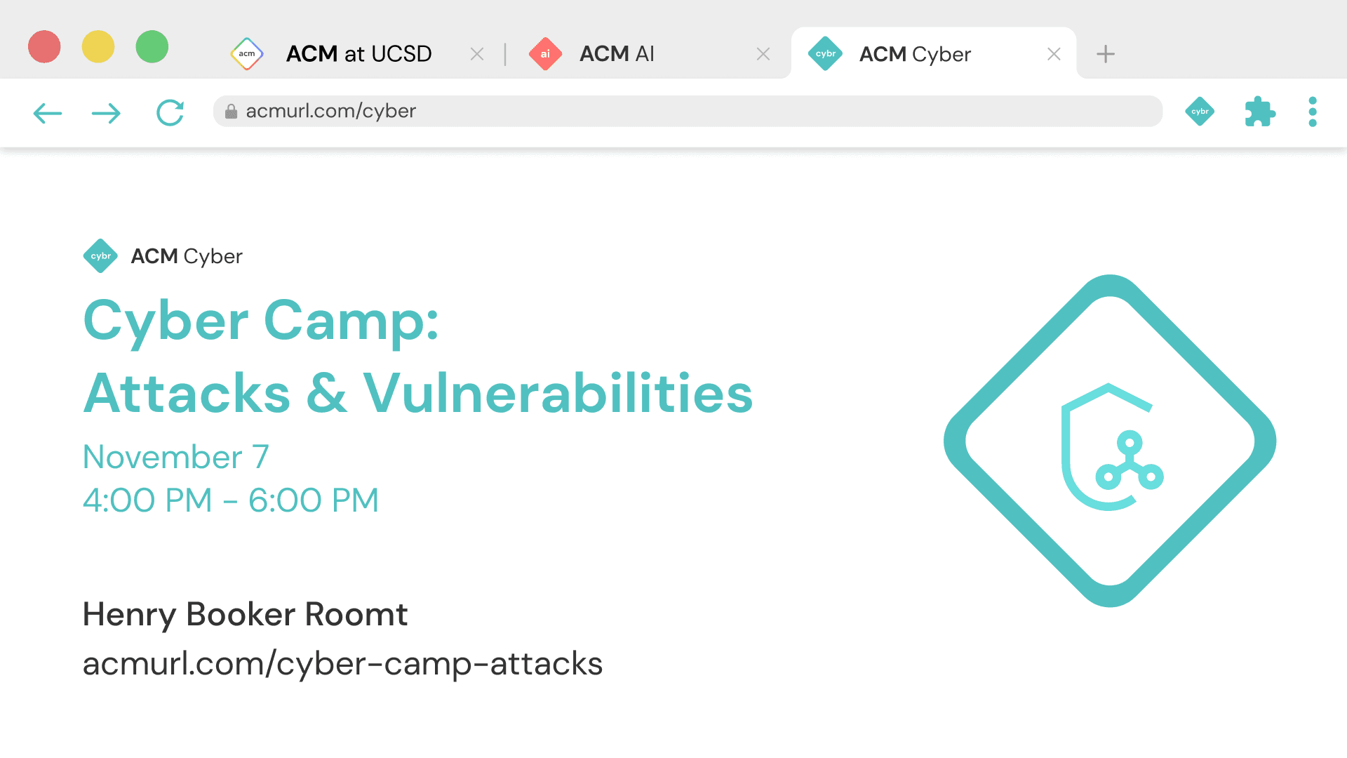 Cyber Camp: Attacks & Vulnerabilities cover image